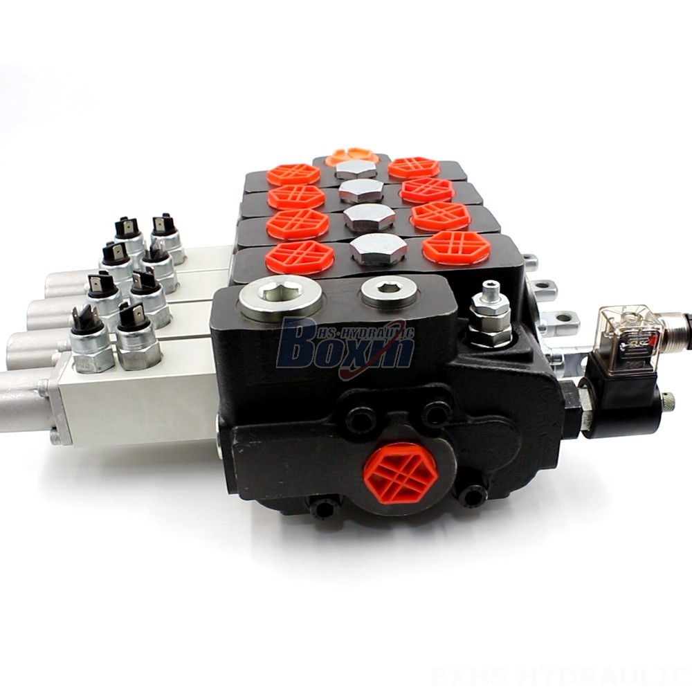Sectional Directional Hydraulic Valve: DLS180 Micro Switch Manual 4 Spool cover photo